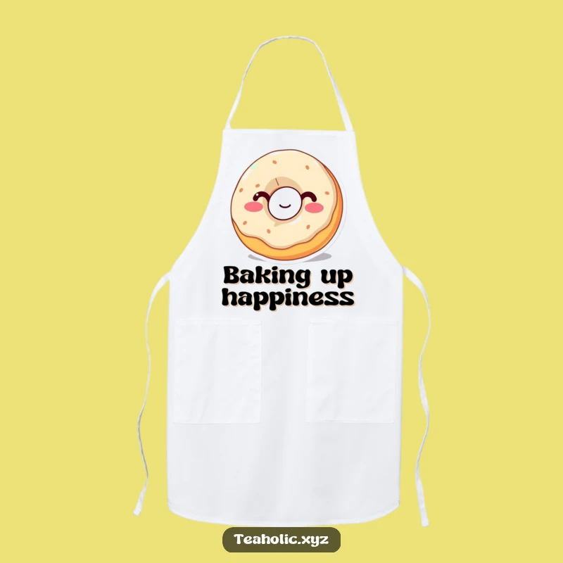 Funny Donut Sipping Apron - Cook with Sweet Humor!