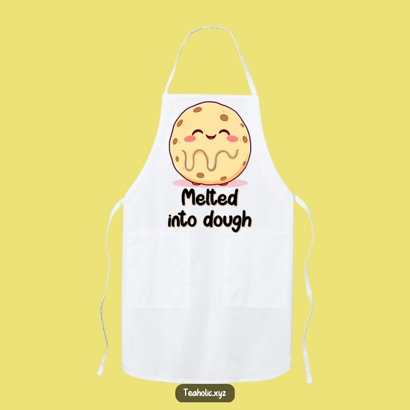 Funny Melting Cookie Bliss Apron: Cook with Comfort, Sweet Kitchen Gift