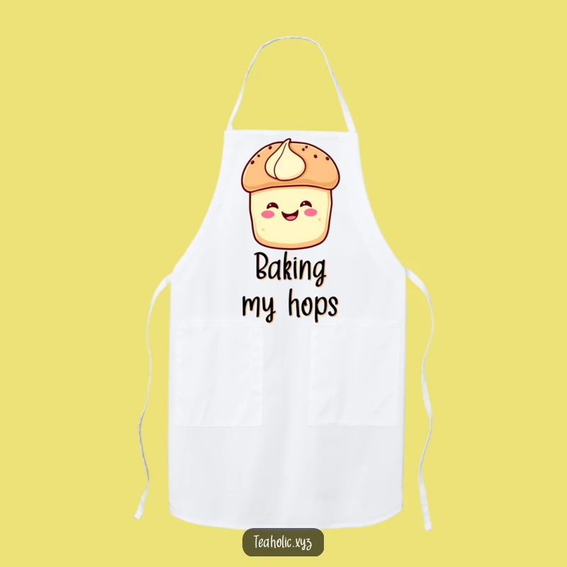 Funny Scone Baker Apron: Chef Pastry with Cream, Practical and Funny Gift for Cooks