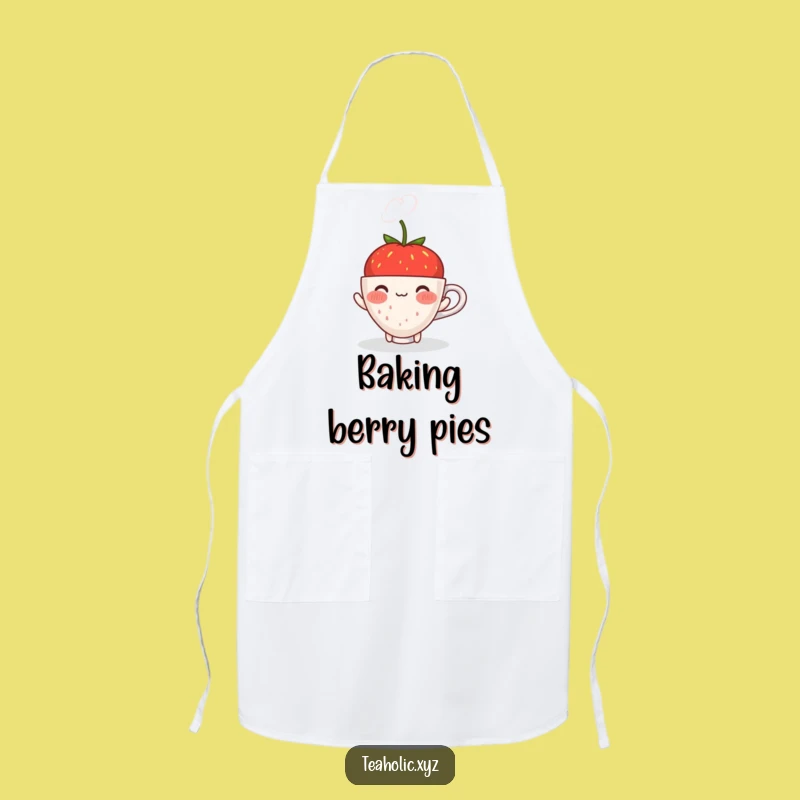 Funny Strawberry Apron: Cook with Sweet Charm, Perfect Funny Gift
