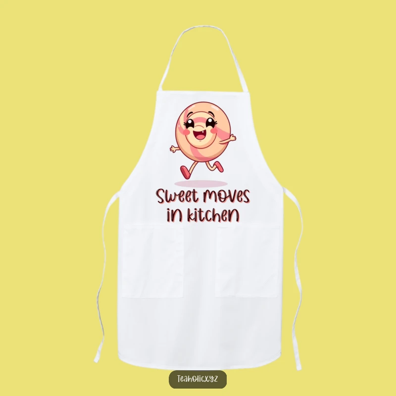 Funny Candy Swirl Skip Apron: Cook with Cheer, Sweet Kitchen Gift