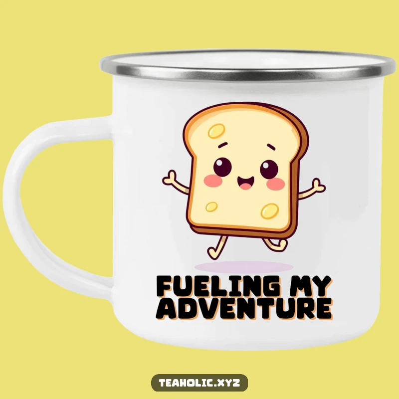 Funny Toast Camping Mug: Buttered Hop for an Outdoor Funny Gift