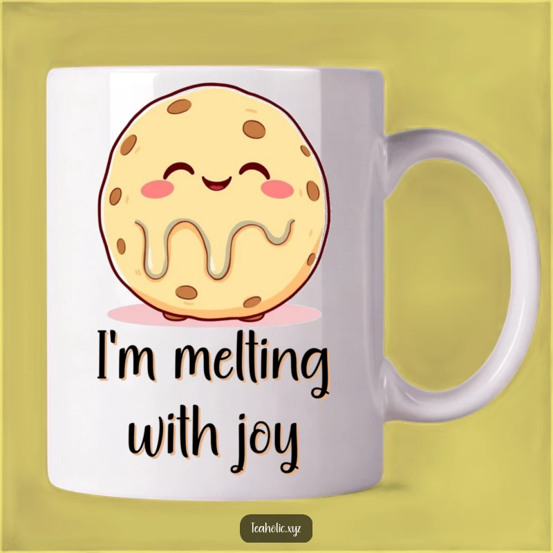 Funny Melting Cookie Bliss Mug: Indulge in Sweet, Comfy Humor
