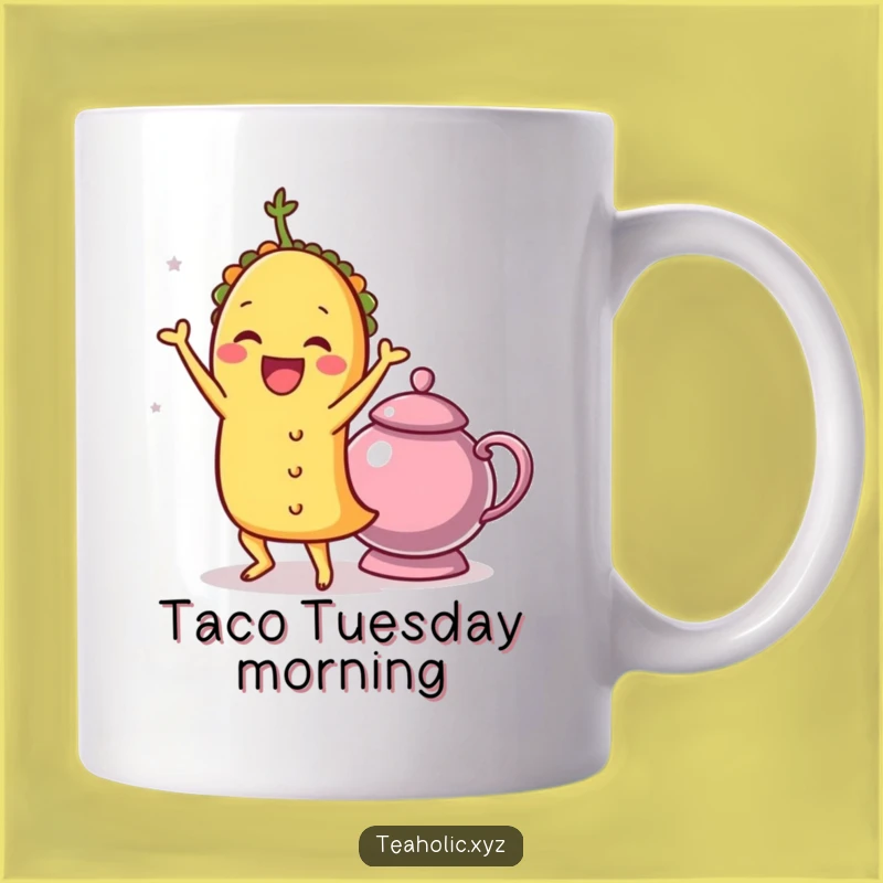 Funny Taco Shimmy Mug: Fiesta Fun, Perfect Funny Gift