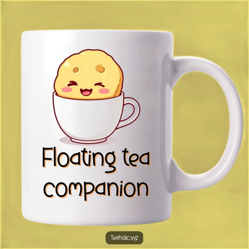 Funny Winking Biscuit Mug - A Hilarious & Funny Gift for Cookie Lovers