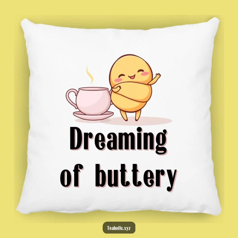 Funny Giggling Croissant Twirl Pillow - Cozy Comfort with Whimsical Charm