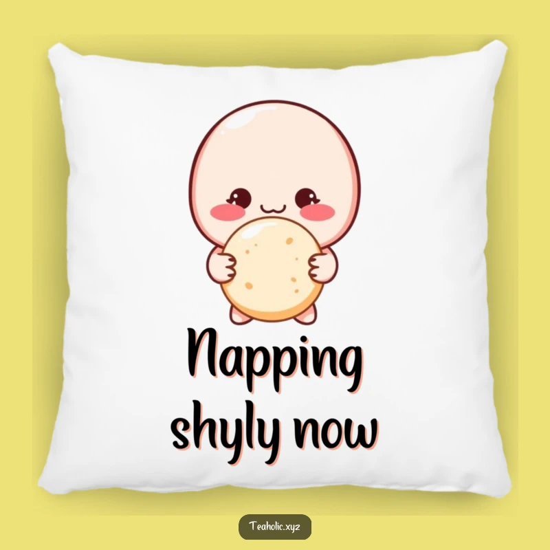 Funny Shy Macaron Pillow: Cozy Charm and Gentle Comfort