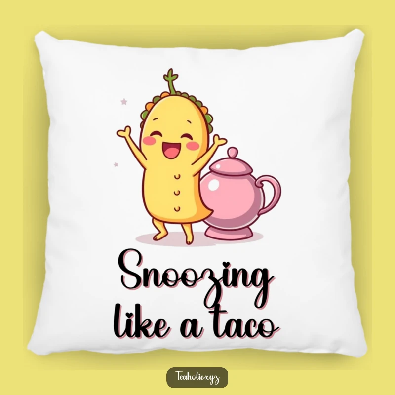 Funny Taco Shimmy Pillow: Cozy Fiesta Comfort, Perfect Funny Gift