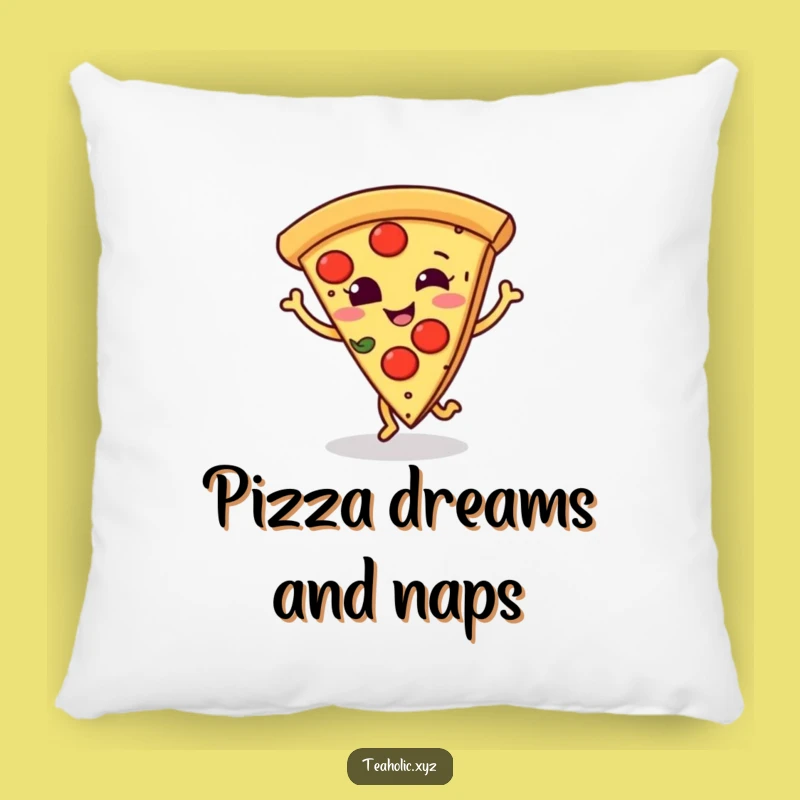 Funny Pizza Pillow - Cozy Comfort with a Slice of Fun