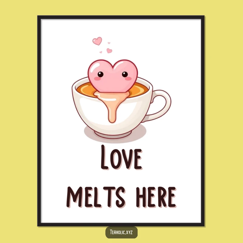 Funny Candy Heart Digital Art: Instant Sweet Charm for Walls, Perfect Funny Gift