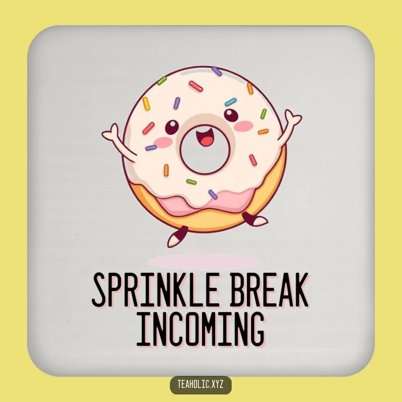 Funny Donut Jump Coaster Set: Happy Donut Protection, Unique Funny Gift