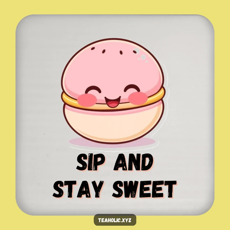 Funny Macaron Coaster - Protect Surfaces with Sweet Charm