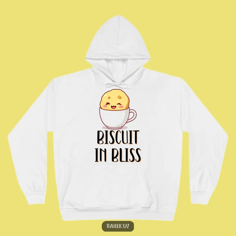 Funny Winking Biscuit Hoodie - Cozy & Funny Wardrobe Staple