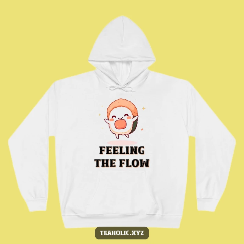 Cozy Funny Charmed Sushi Dance Hoodie - Stay Warm with Whimsical Flair