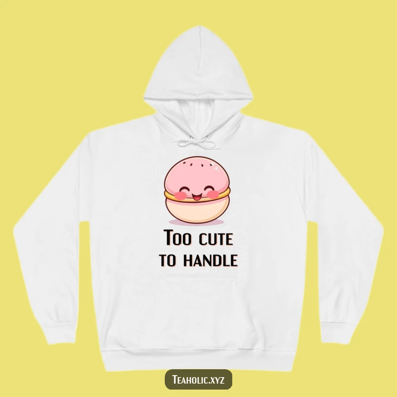 Funny Macaron Hoodie - Cozy Comfort for Sweet Souls