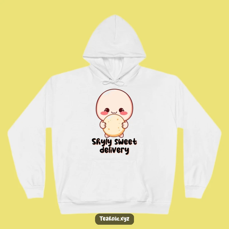 Funny Shy Macaron Hoodie: Cozy Comfort and Gentle Charm