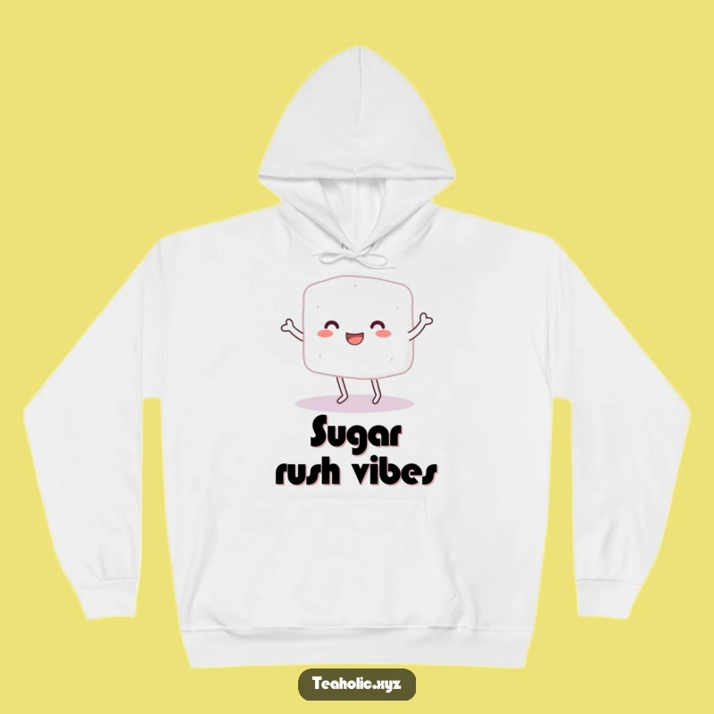 Funny Sugar Cube Dance Hoodie: Cozy Character Sweatshirt, Ideal Humorous Gift!