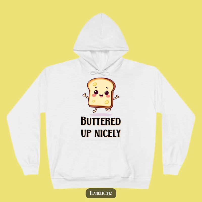 Funny Toast Hoodie: Cozy Hop for a Warm Funny Gift
