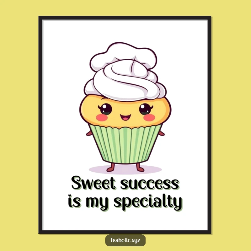 Funny Free Printable Cupcake Art: Chef Hat Downloadable Decor, Perfect DIY Gift!