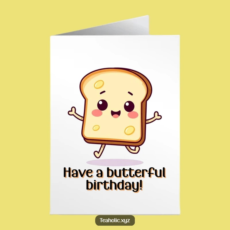 Free Printable Birthday Card: Happy Toast for a Jumpy, Joyful Celebration