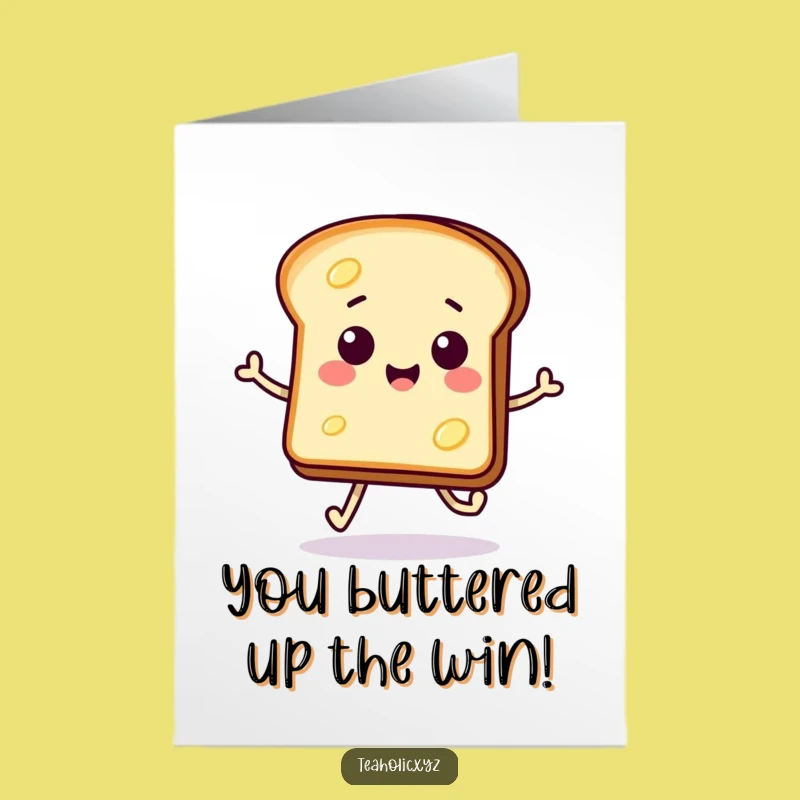 Free Printable Congrats Card: Toast Hops for Your Sweet Success