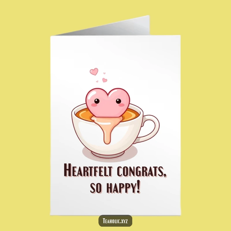 Free Printable Funny Candy Heart Congrats Card - Sweet Downloadable Gift for Sweet Success