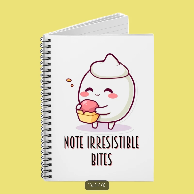 Funny Pastry Bite Notebook: Jot Down Ideas With Giggles
