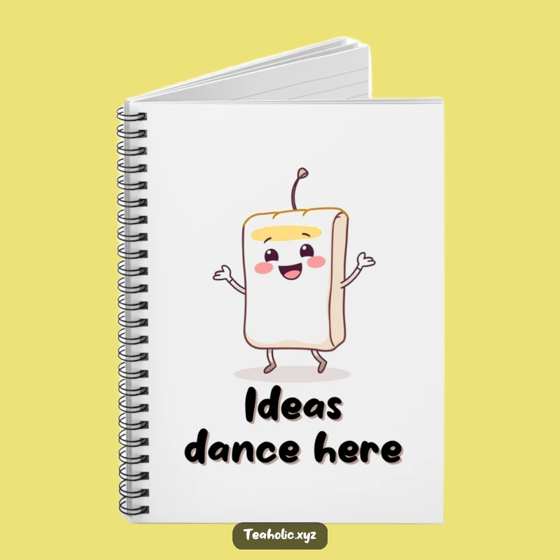 Funny Teabag Jig Notebook: Capture Ideas With Dancing Enthusiasm