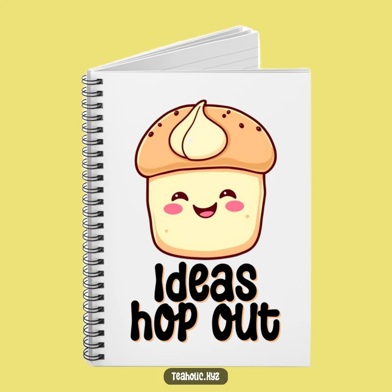 Funny Scone Ideas Notebook: Pastry with Cream, Journal for Baking Notes, Funny Gift