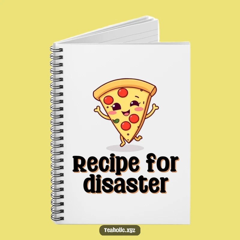 Funny Pizza Notebook - Jot Down Your Delicious Ideas