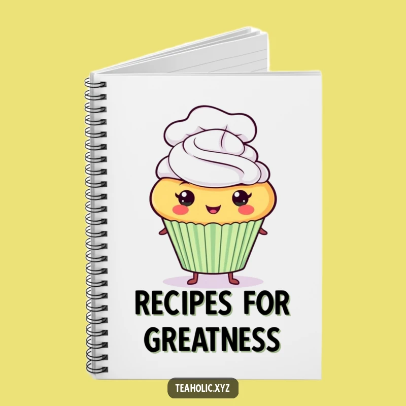 Funny Cupcake Chef Notebook: Jot Down Recipes With Pride