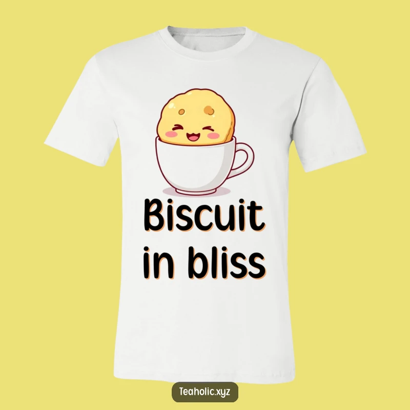 Funny Winking Biscuit T-Shirt - Whimsical & Funny Apparel for All Occasions