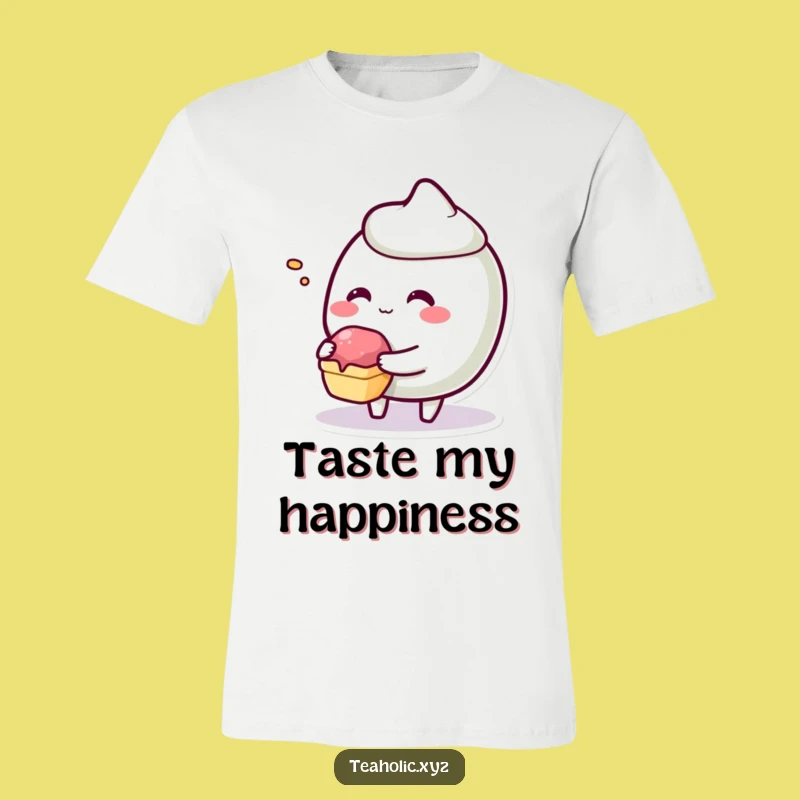Funny Pastry Bite T-Shirt: Wearable Giggles and Generosity for You