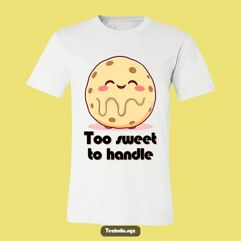 Funny Melting Cookie Bliss T-Shirt: Wear Your Sweetest, Comfiest Mood