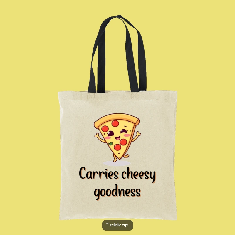 Funny Pizza Tote Bag - Carry Your Slices of Joy