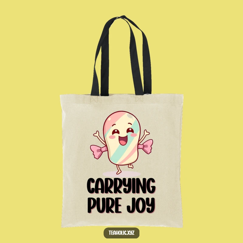 Funny Candy Dance Tote Bag: Carry Your Energy and Sweetness