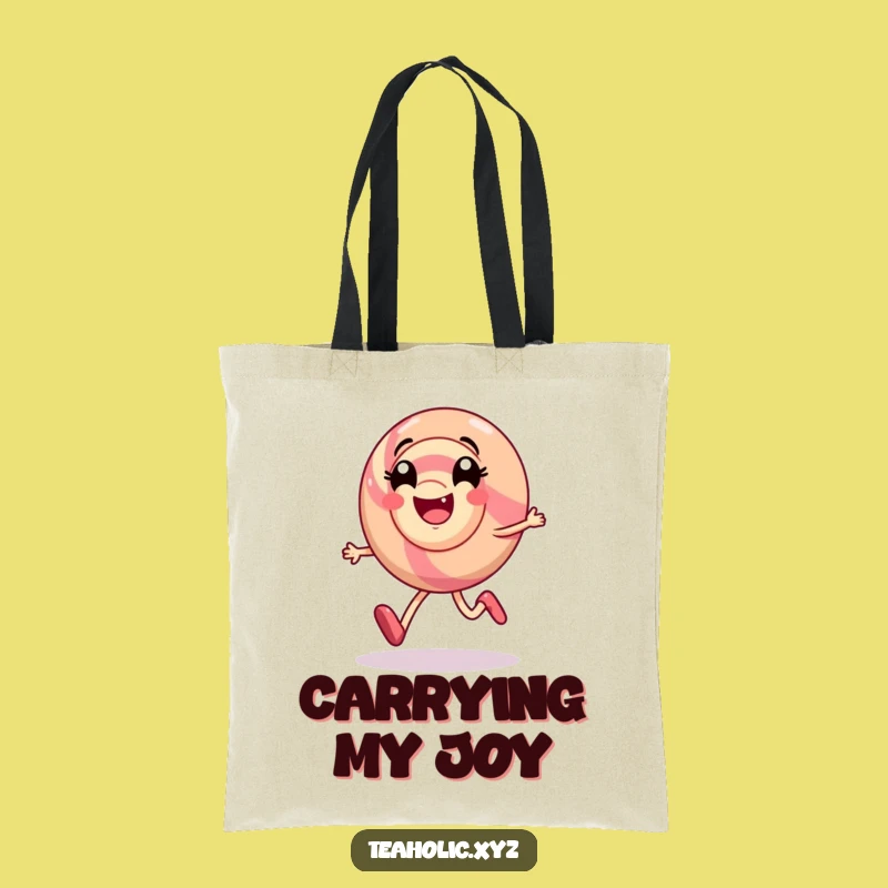 Funny Candy Swirl Skip Tote Bag: Carry Your Joy, Perfect Accessory