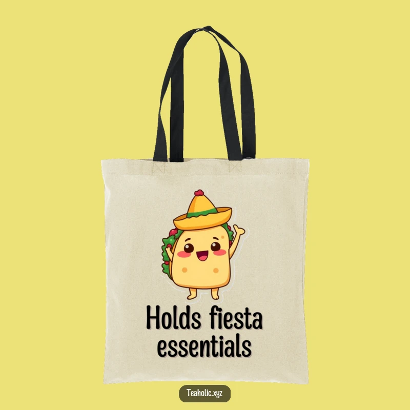 Funny Taco Tote Bag - Carry Your Fiesta Essentials in Style